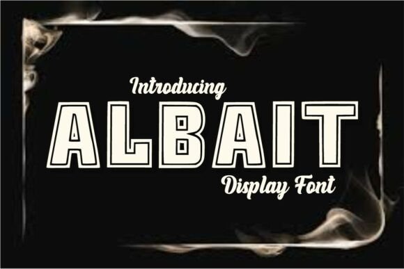 Albait: A Playful Display Font with Purposeful Design
