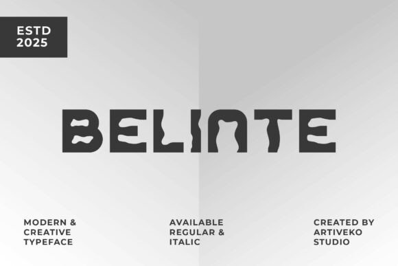 Belinte: A Modern Sans Serif Font for Impactful Design and Workflow Efficiency