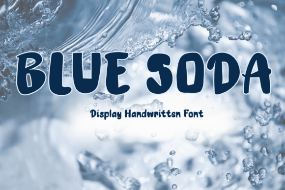 Blue Soda: A Bold, Cheerful Typeface for Dynamic Designs