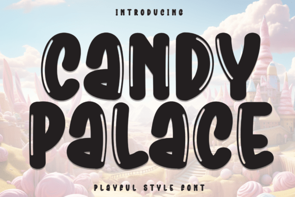 Candy Palace Font: Sweetening Design with Bold Whimsy in a Competitive Creative Market