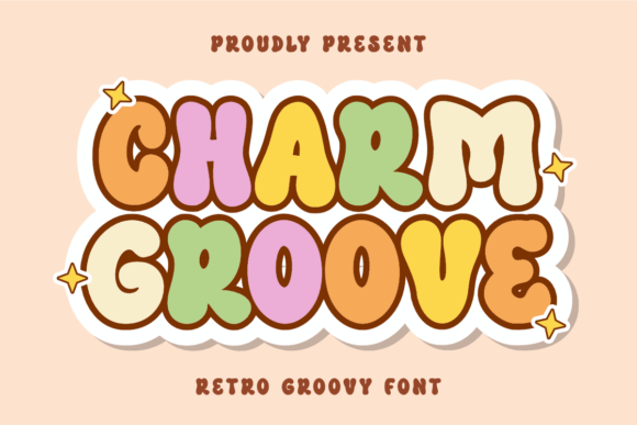 Charm Groove: Retro-Inspired Typography for Dynamic Design