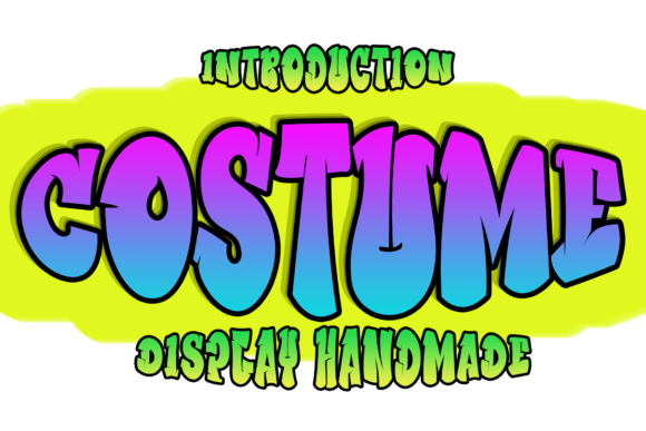 Costume: A Bold Typography Choice for High-Impact Design Projects