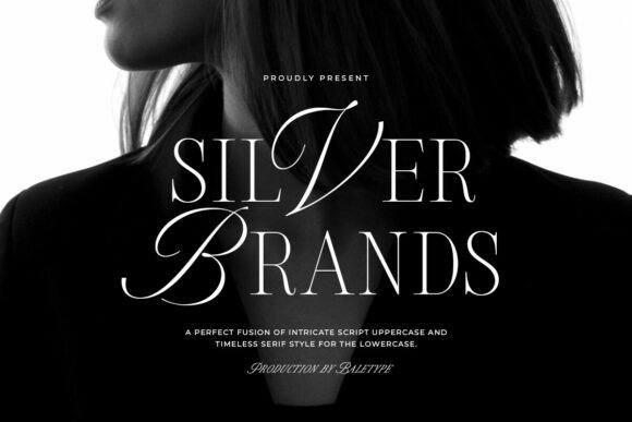 Elevating Design with Silverbrands Regular: A Typeface for Timeless Elegance