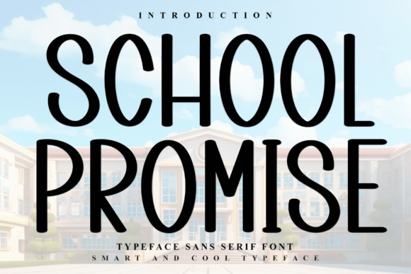 Embracing Holiday Cheer with School Promise: A Festive Typeface for Every Occasion