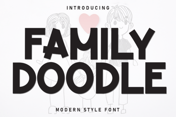 Family Doodle: A Versatile Typeface for Creative Workflows