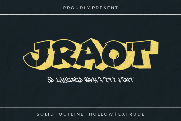Jraot Regular: A Strategic Typography Choice for Bold Visual Communication