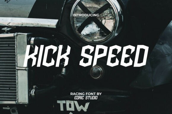 Kickspeed: A Bold Typography Choice for Dynamic Design Projects