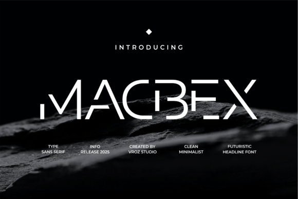 Macbex: A Modern Typeface for High-Impact Visual Design
