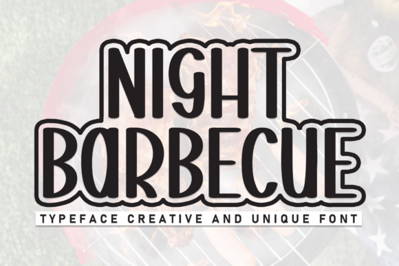Night Barbecue: The Playful Font That Brings Designs to Life