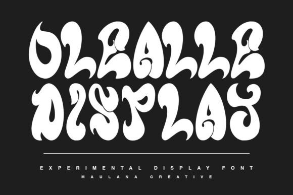 Olealle: The Artistic Display Font Redefining Typographic Expression