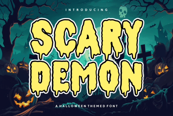 Scary Demon Font: A Spooky Typography Choice for Halloween and Beyond