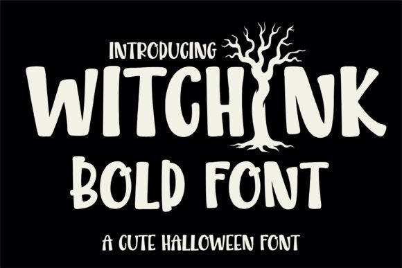 Witchink Bold: The Playful Halloween Font That Adds Charm to Seasonal Designs